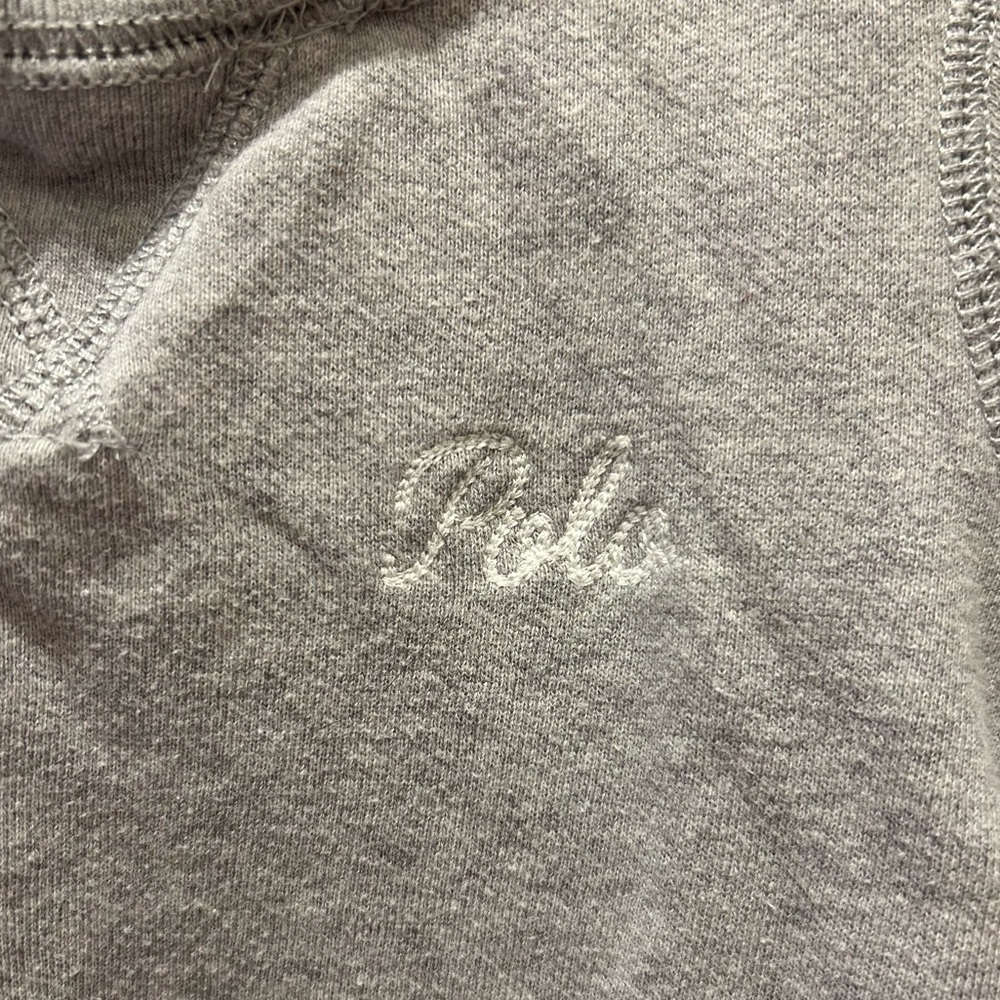 Polo Ralph Lauren Toddler Sweatshirt Dress Gray Size 4T - Picture 3 of 5